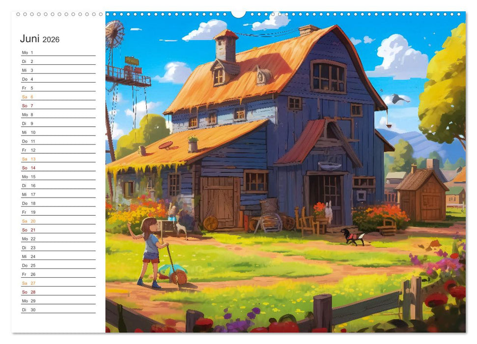 Das Leben auf dem Land (CALVENDO Premium Wandkalender 2026)