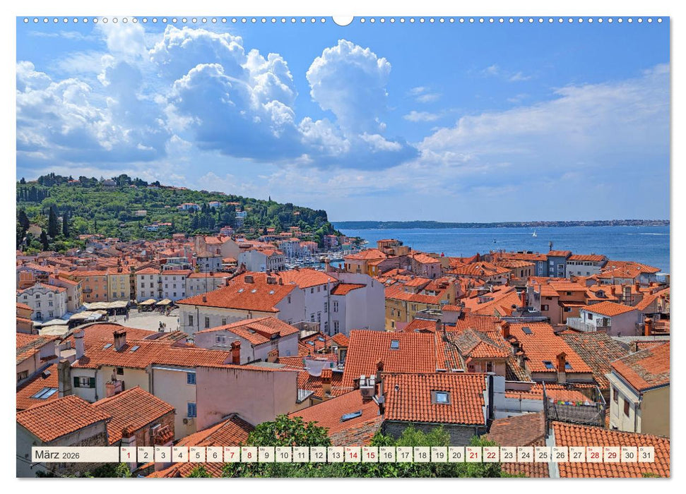 Slowenien - Eine visuelle Reise durch das Land der Kontraste (CALVENDO Premium Wandkalender 2026)