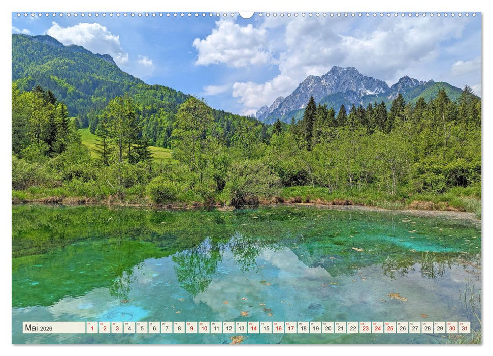 Slowenien - Eine visuelle Reise durch das Land der Kontraste (CALVENDO Premium Wandkalender 2026)