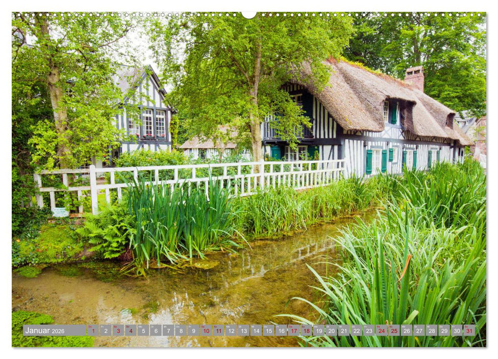 Normandie - Eine vielfältige Region (CALVENDO Wandkalender 2026)