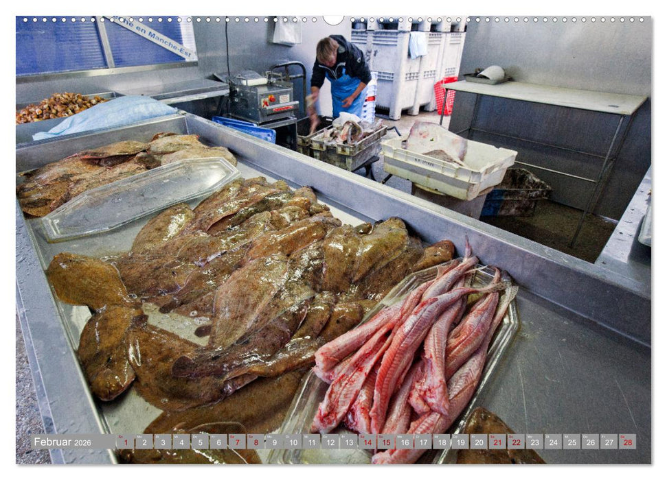 Normandie - Eine vielfältige Region (CALVENDO Wandkalender 2026)