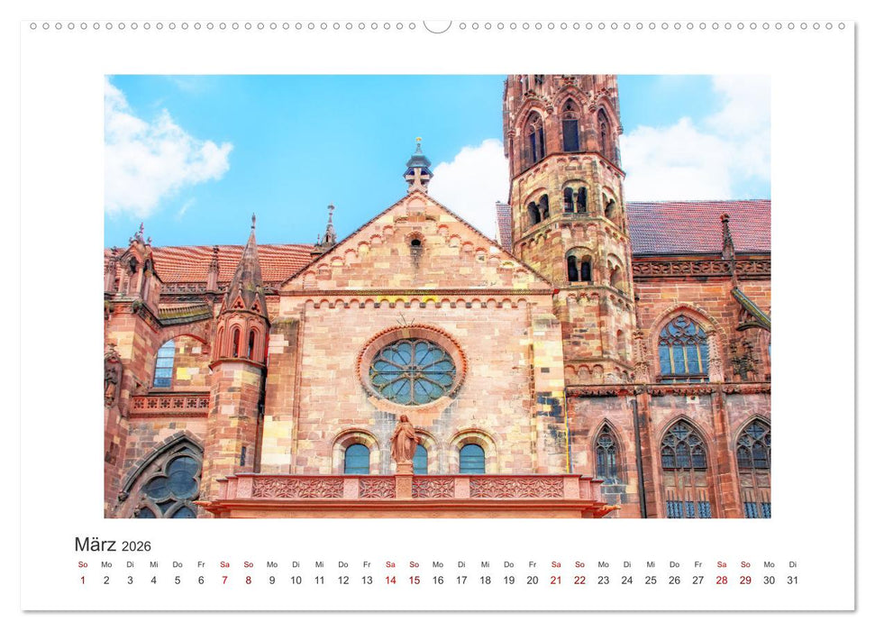 Freiburg - Breisgau Metropole (CALVENDO Wandkalender 2026)
