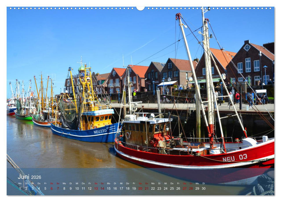 Nordsee-Krabbenkutter (CALVENDO Wandkalender 2026)