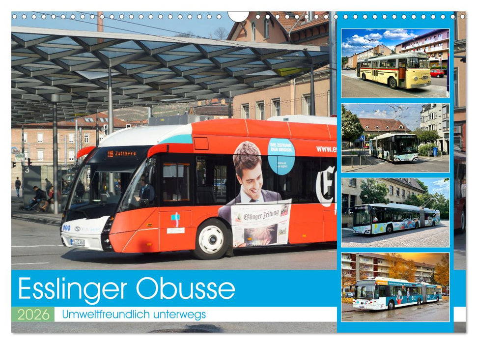 Esslinger Obusse (CALVENDO Wandkalender 2026)