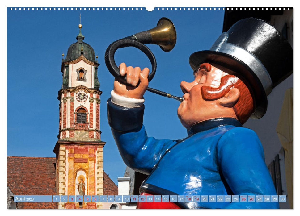 Mittenwald - Perle des Werdenfelser Landes (CALVENDO Premium Wandkalender 2026)