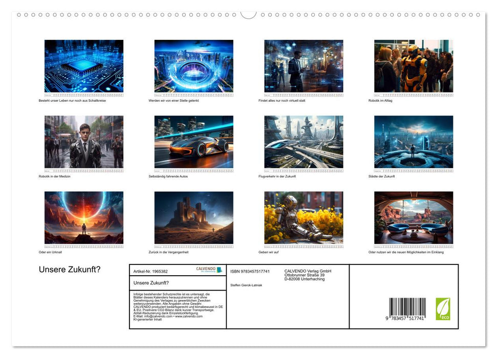 Unsere Zukunft? (CALVENDO Premium Wandkalender 2026)