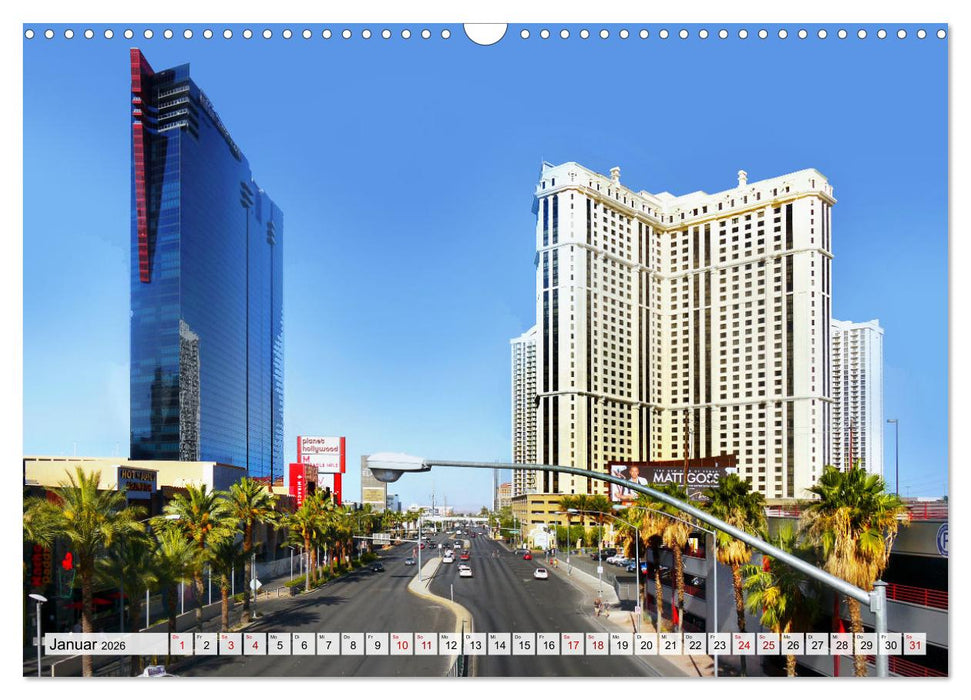 Las Vegas, Stadt der wahr gewordenen Träume (CALVENDO Wandkalender 2026)