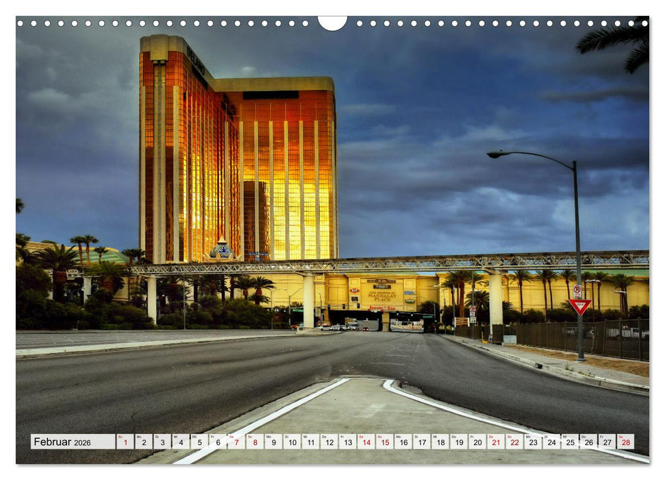 Las Vegas, Stadt der wahr gewordenen Träume (CALVENDO Wandkalender 2026)