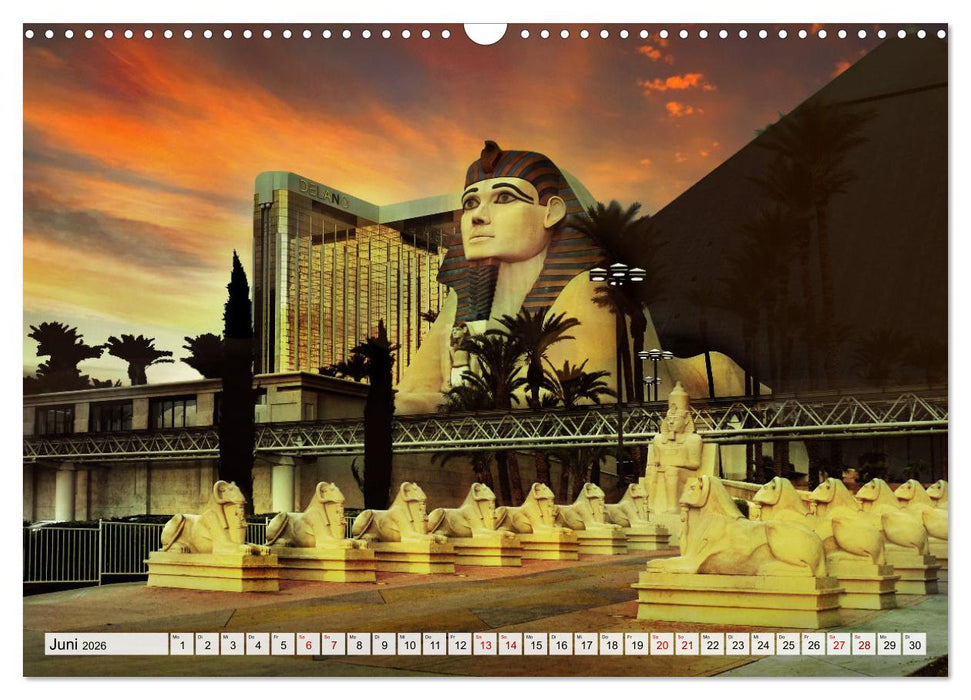 Las Vegas, Stadt der wahr gewordenen Träume (CALVENDO Wandkalender 2026)