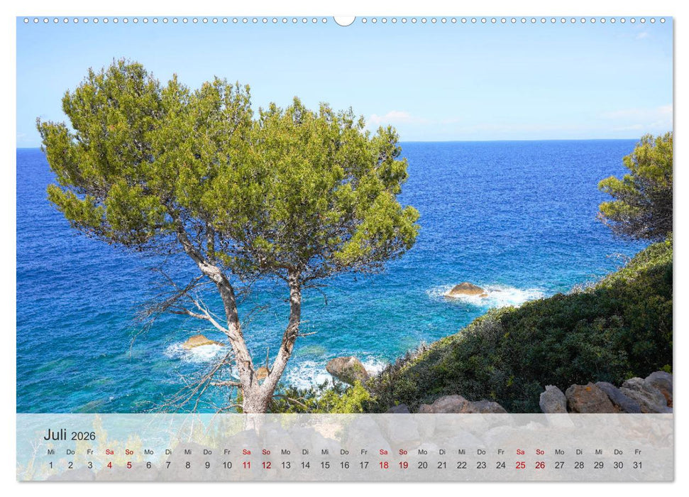 Cala Deia - Mallorcas Traumbucht (CALVENDO Premium Wandkalender 2026)