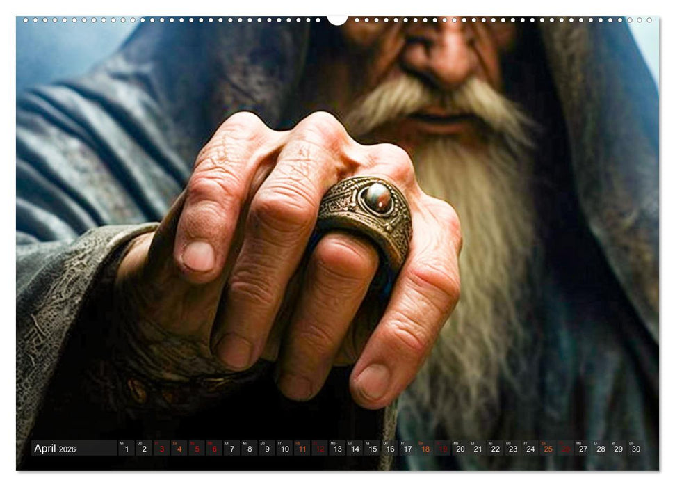 Eine Reise durch die Weltliteratur (CALVENDO Wandkalender 2026)