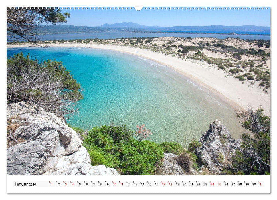 Griechenland Ruhe und Erholung für Entdecker (CALVENDO Wandkalender 2026)