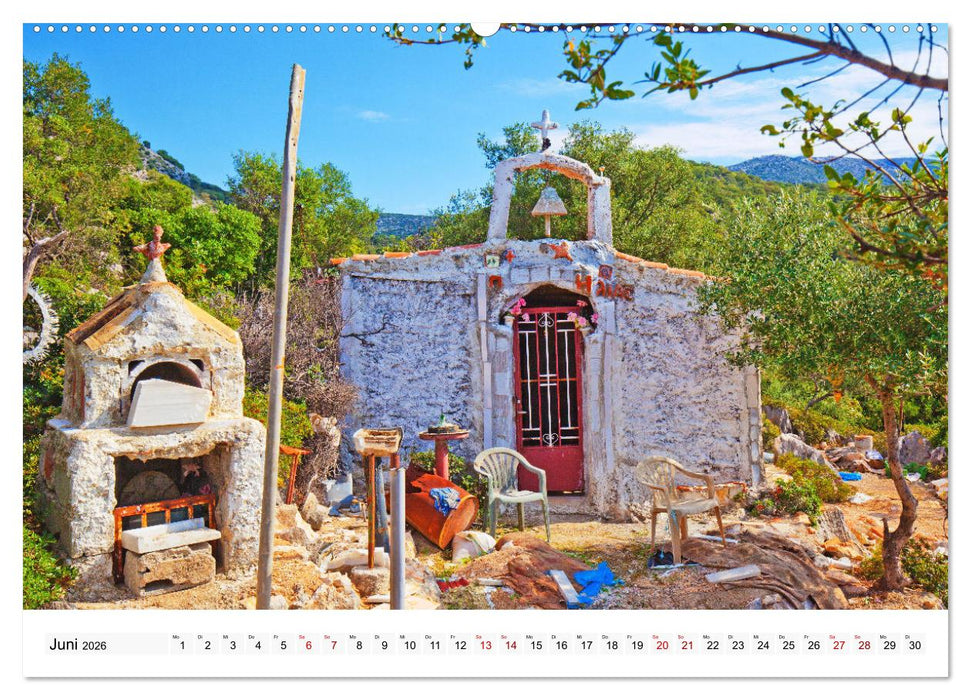 Griechenland Ruhe und Erholung für Entdecker (CALVENDO Wandkalender 2026)
