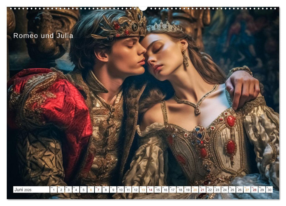 Bücher der Weltliteratur (CALVENDO Premium Wandkalender 2026)