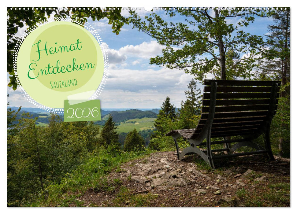 Heimat Entdecken: Sauerland (CALVENDO Wandkalender 2026)
