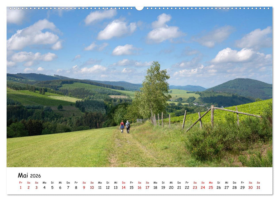Heimat Entdecken: Sauerland (CALVENDO Wandkalender 2026)