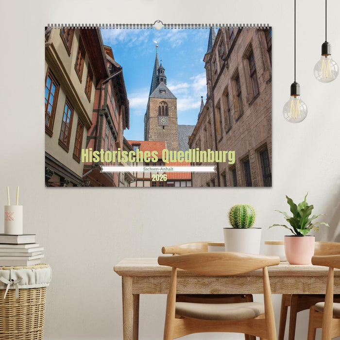 Historisches Quedlinburg - Sachsen-Anhalt (CALVENDO Wandkalender 2026)