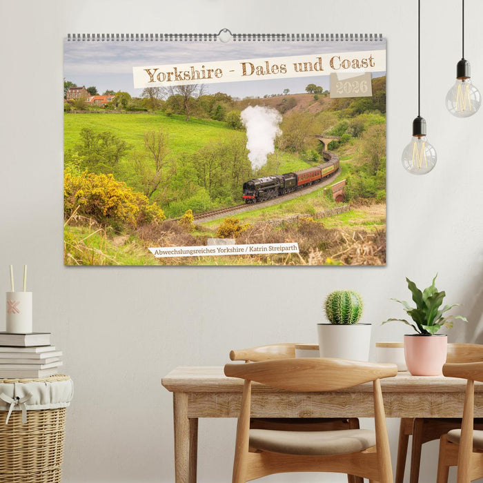 Yorkshire - Dales und Coast (CALVENDO Wandkalender 2026)