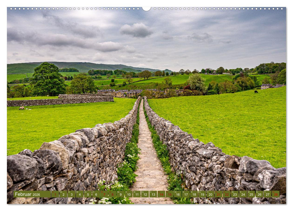 Yorkshire - Dales und Coast (CALVENDO Wandkalender 2026)