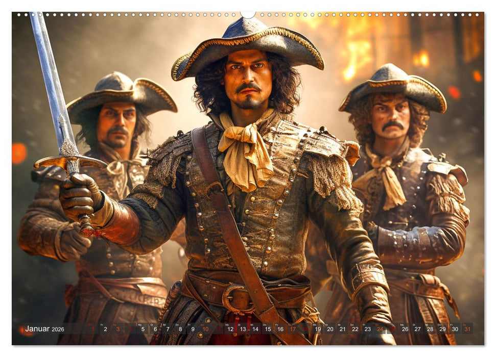 Eine Reise durch die Weltliteratur (CALVENDO Premium Wandkalender 2026)