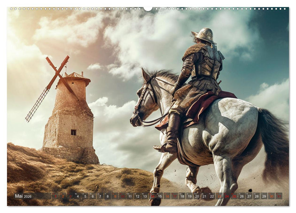 Eine Reise durch die Weltliteratur (CALVENDO Premium Wandkalender 2026)