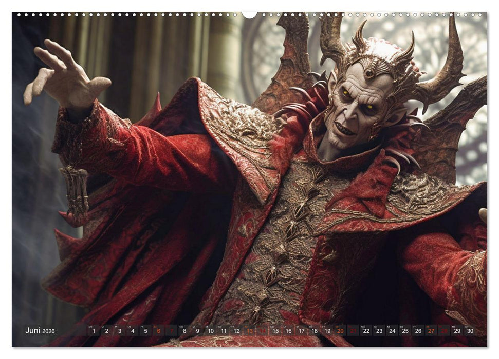 Eine Reise durch die Weltliteratur (CALVENDO Premium Wandkalender 2026)