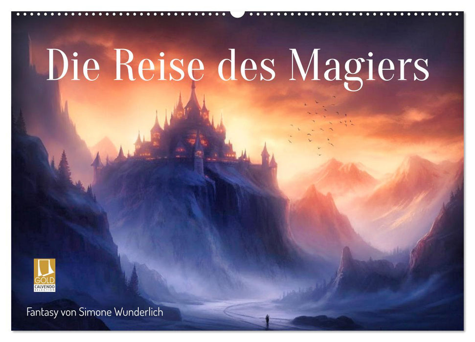 Die Reise des Magiers (CALVENDO Wandkalender 2026)