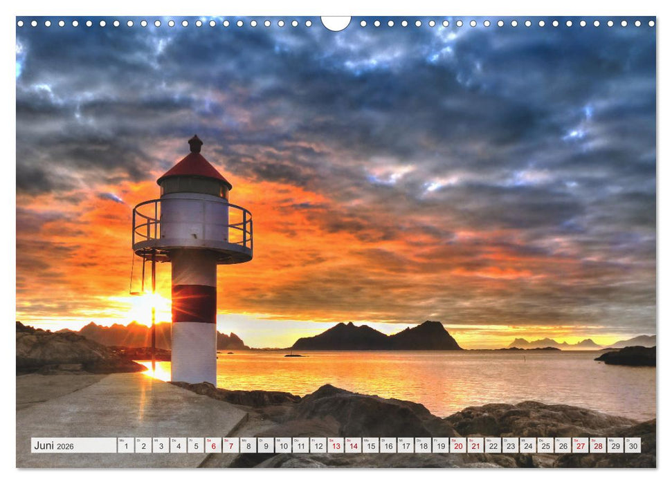 Lofoten, Schönheit der Natur (CALVENDO Wandkalender 2026)