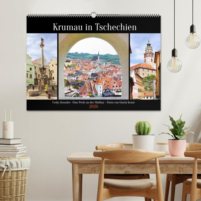 Krumau in Tschechien (CALVENDO Wandkalender 2026)