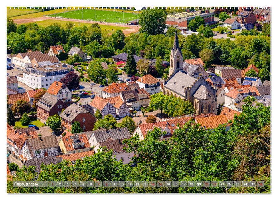 Ein Blick auf Marsberg (CALVENDO Premium Wandkalender 2026)