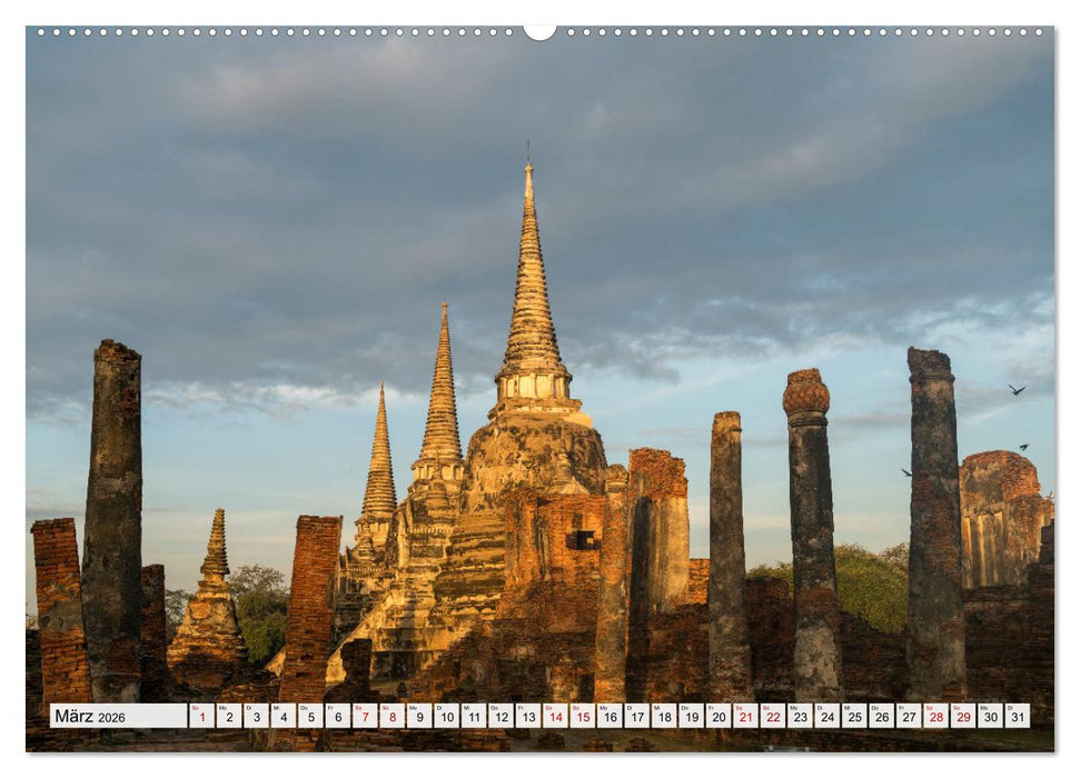 Asien - Thailand (CALVENDO Premium Wandkalender 2026)