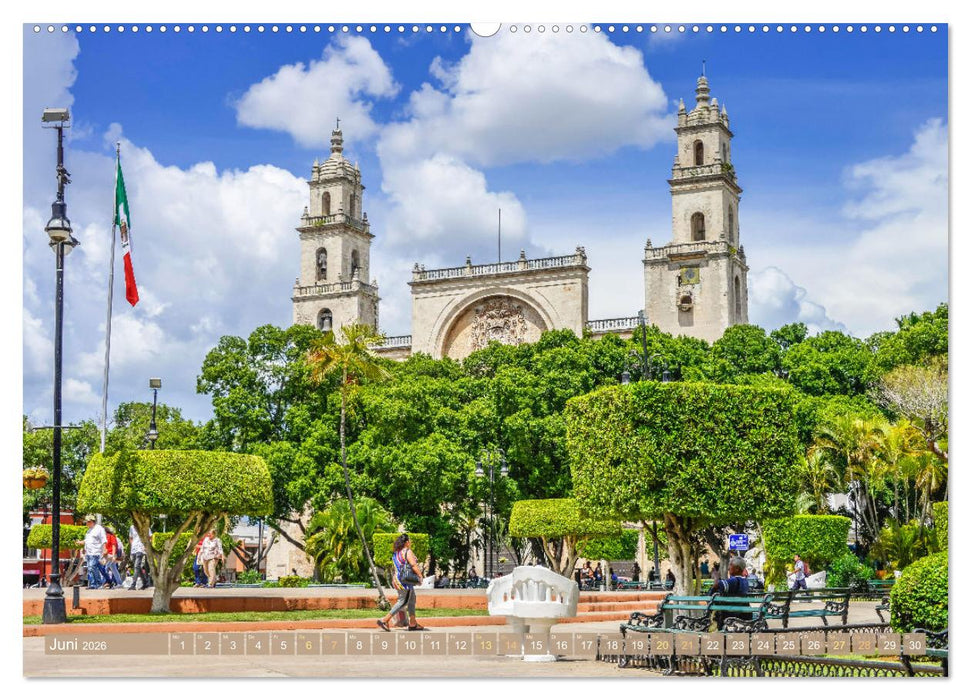 Mexiko: Natur mit Geschichte (CALVENDO Wandkalender 2026)