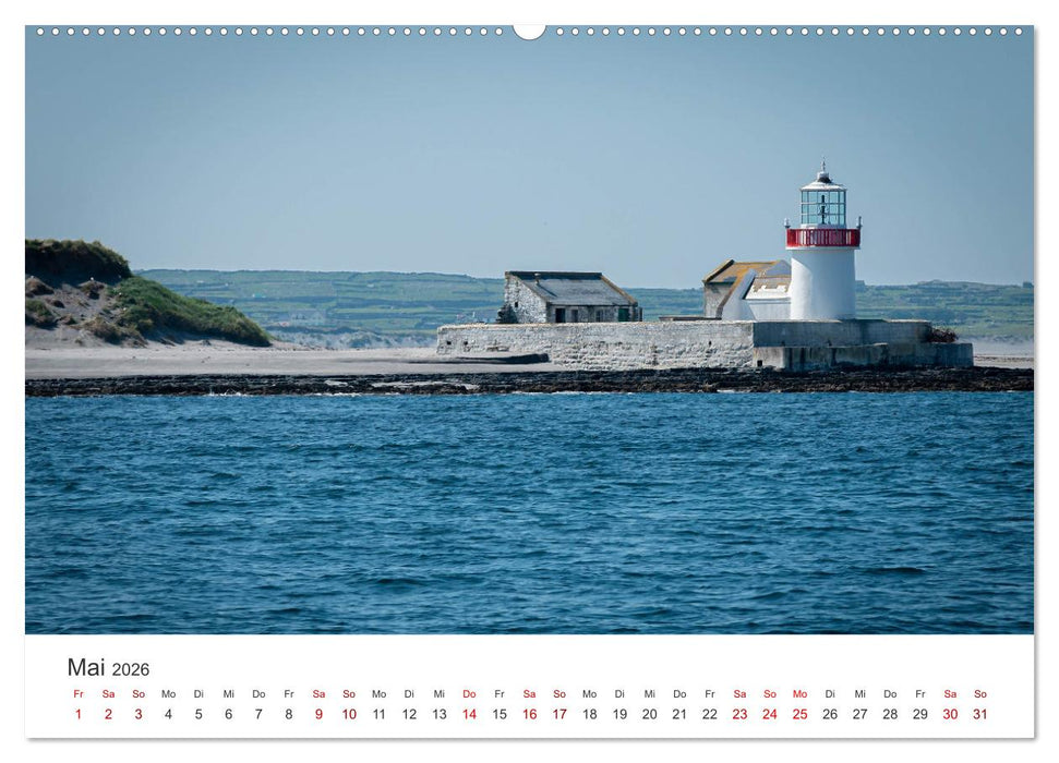 Leuchttürme Irlands (CALVENDO Premium Wandkalender 2026)