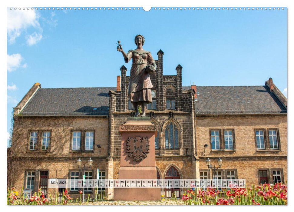 Historisches Quedlinburg - Sachsen-Anhalt (CALVENDO Premium Wandkalender 2026)