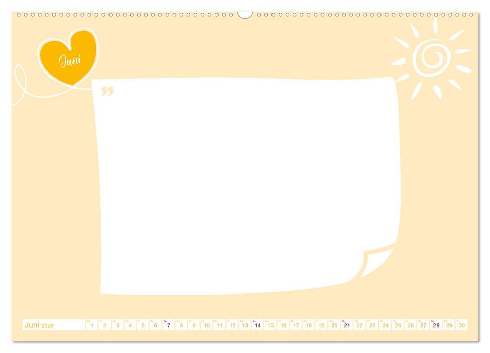 12 x Liebeserklärung - Bastelkalender (CALVENDO Wandkalender 2026)