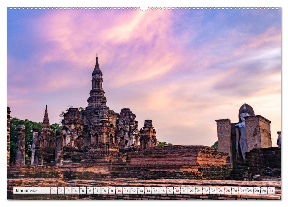 Thailand - Welterbe Sukothai (CALVENDO Wandkalender 2026)