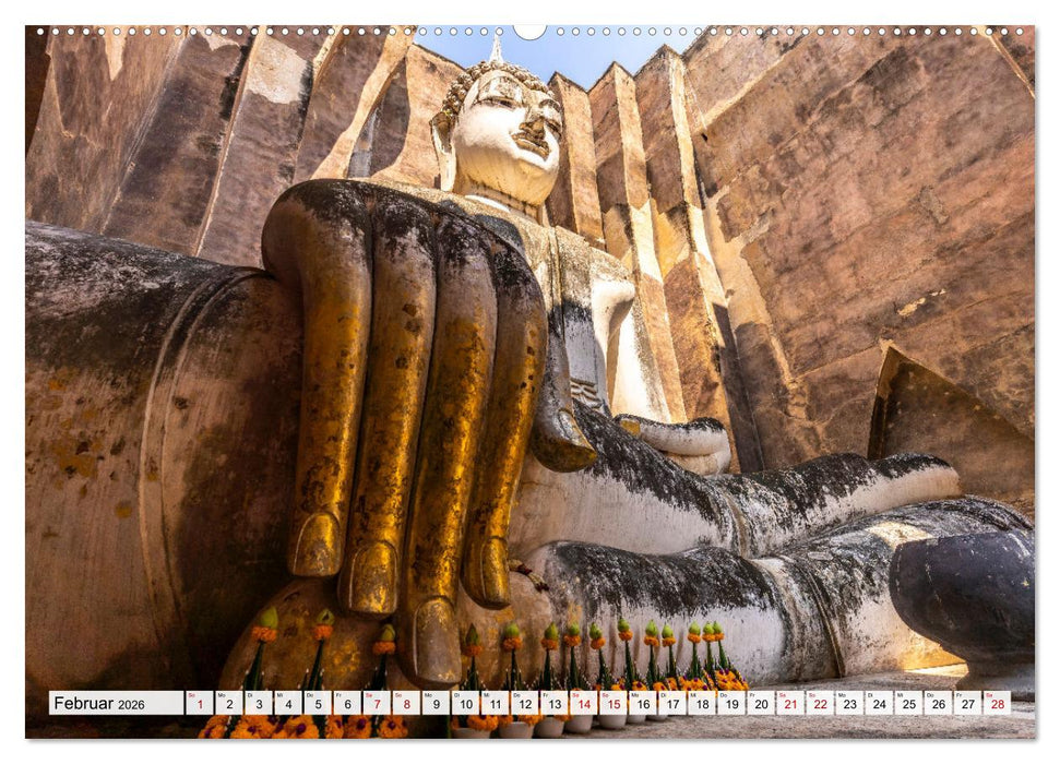 Thailand - Welterbe Sukothai (CALVENDO Wandkalender 2026)