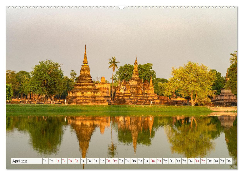 Thailand - Welterbe Sukothai (CALVENDO Wandkalender 2026)