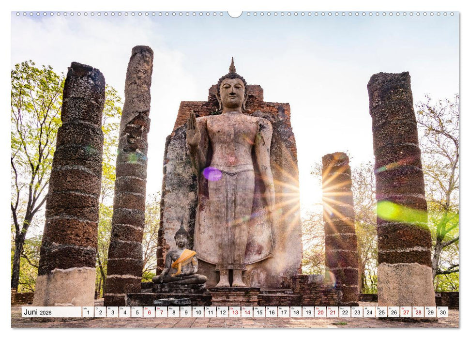 Thailand - Welterbe Sukothai (CALVENDO Wandkalender 2026)