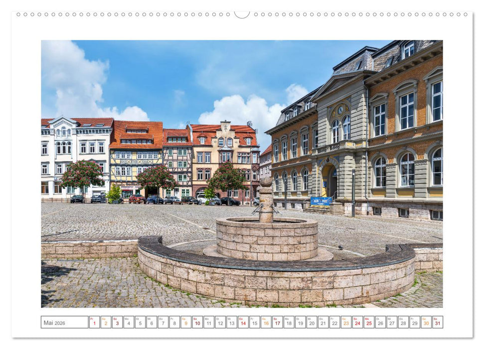 Mühlhausen in Thüringen (CALVENDO Wandkalender 2026)