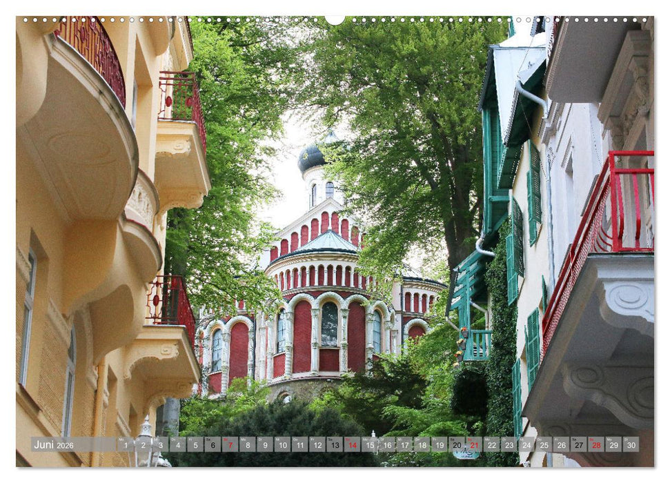 Marienbad in Tschechien (CALVENDO Wandkalender 2026)
