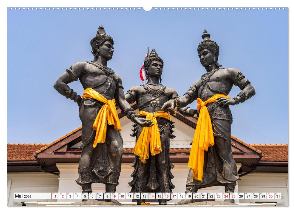 Thailand - Chiang Mai (CALVENDO Premium Wandkalender 2026)