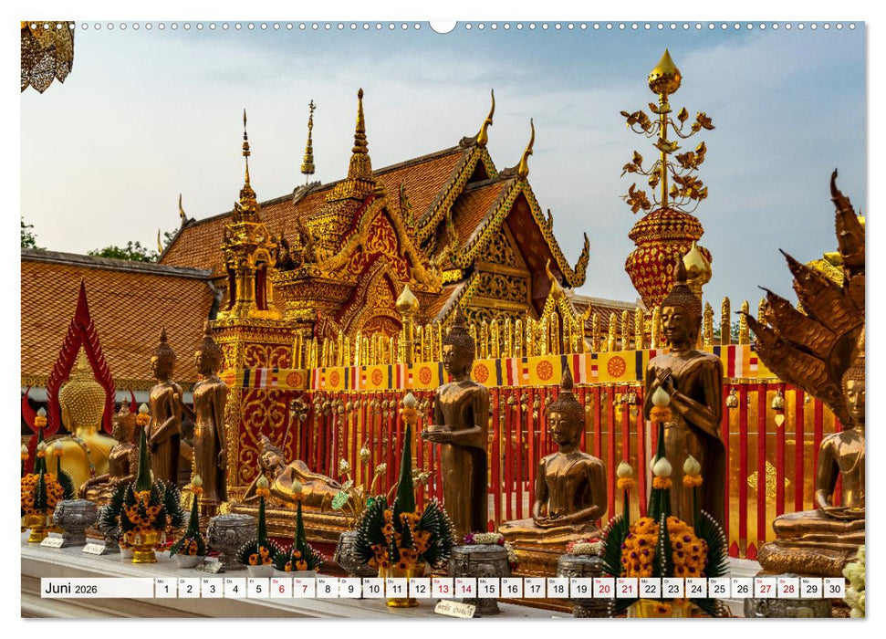 Thailand - Chiang Mai (CALVENDO Premium Wandkalender 2026)