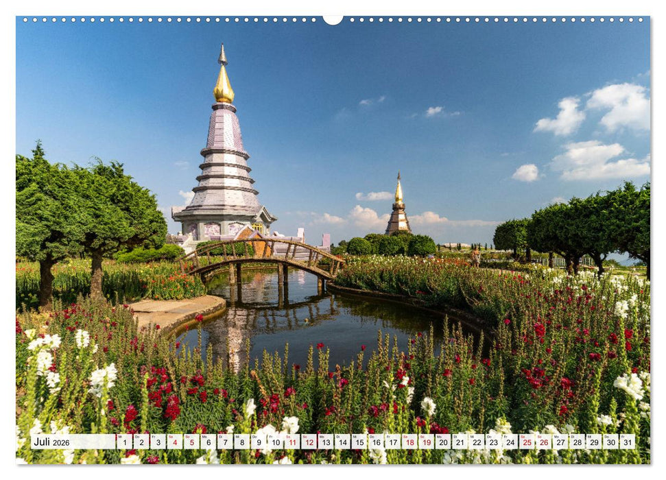 Thailand - Chiang Mai (CALVENDO Premium Wandkalender 2026)