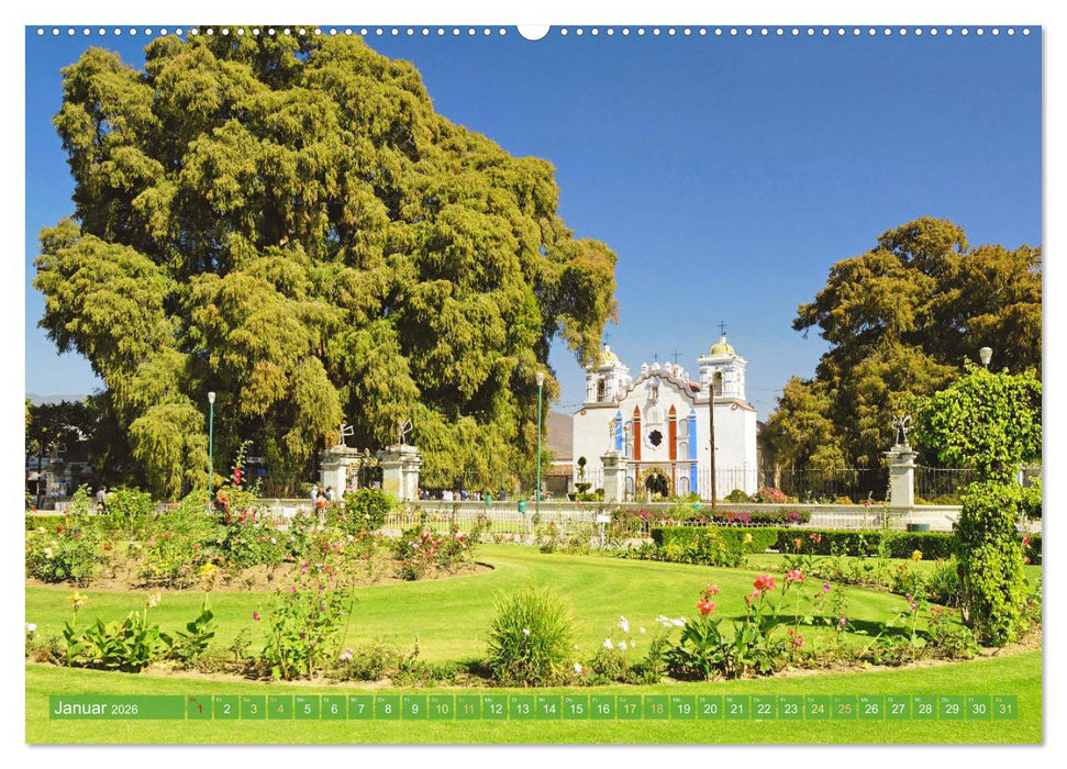 Mexiko: Natur mit Geschichte (CALVENDO Premium Wandkalender 2026)