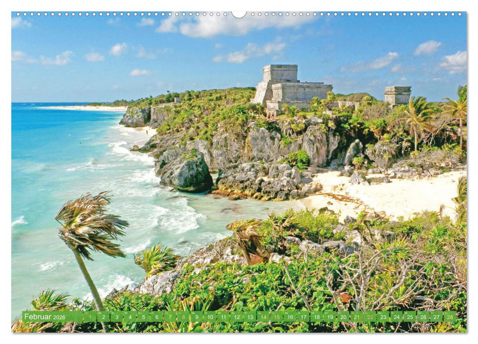 Mexiko: Natur mit Geschichte (CALVENDO Premium Wandkalender 2026)