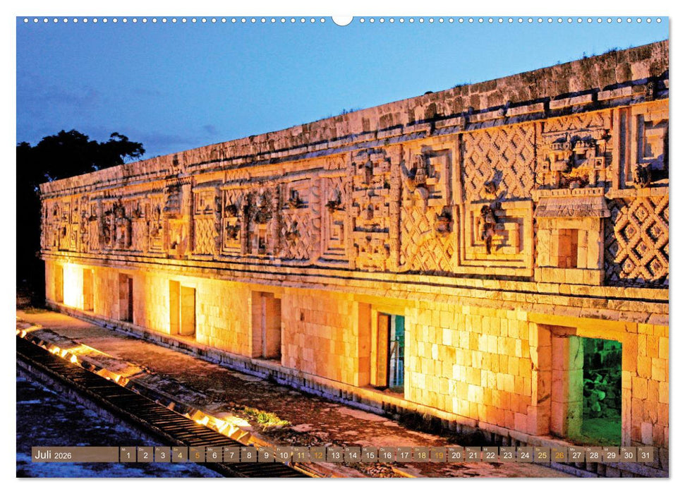 Mexiko: Natur mit Geschichte (CALVENDO Premium Wandkalender 2026)