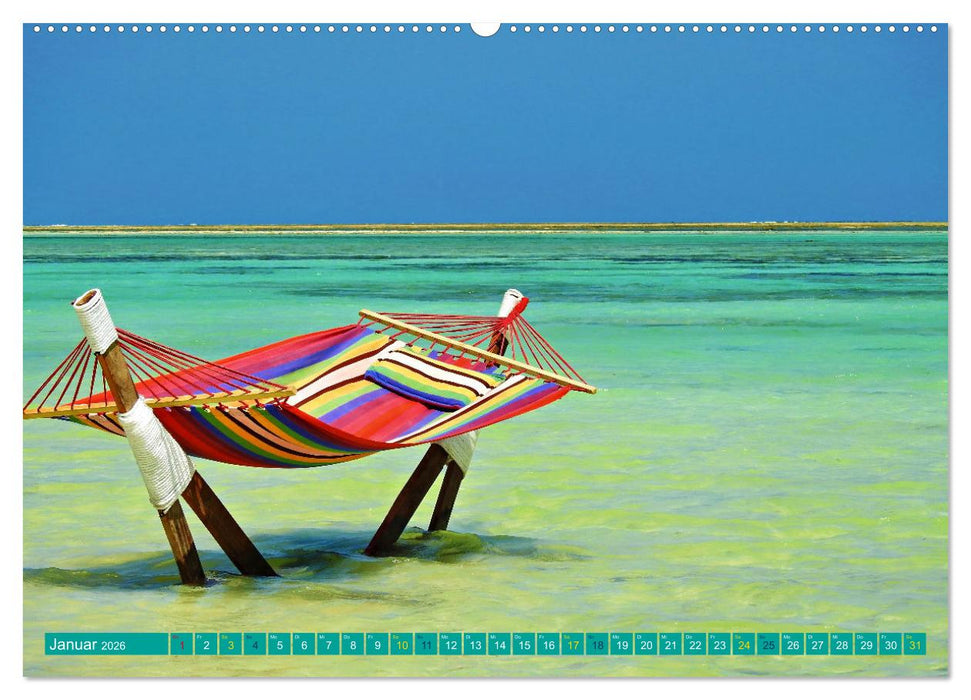 DIANI BEACH Strand Impressionen Kenia (CALVENDO Wandkalender 2026)