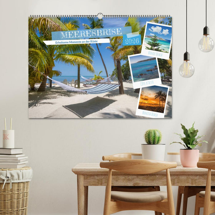MEEREBRISE Erholsame Momente an der Küste (CALVENDO Wandkalender 2026)