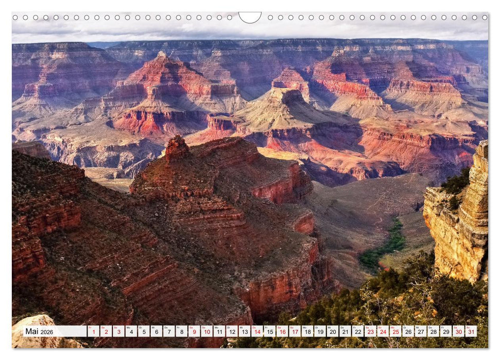 Grand Canyon, Nationalpark (CALVENDO Wandkalender 2026)